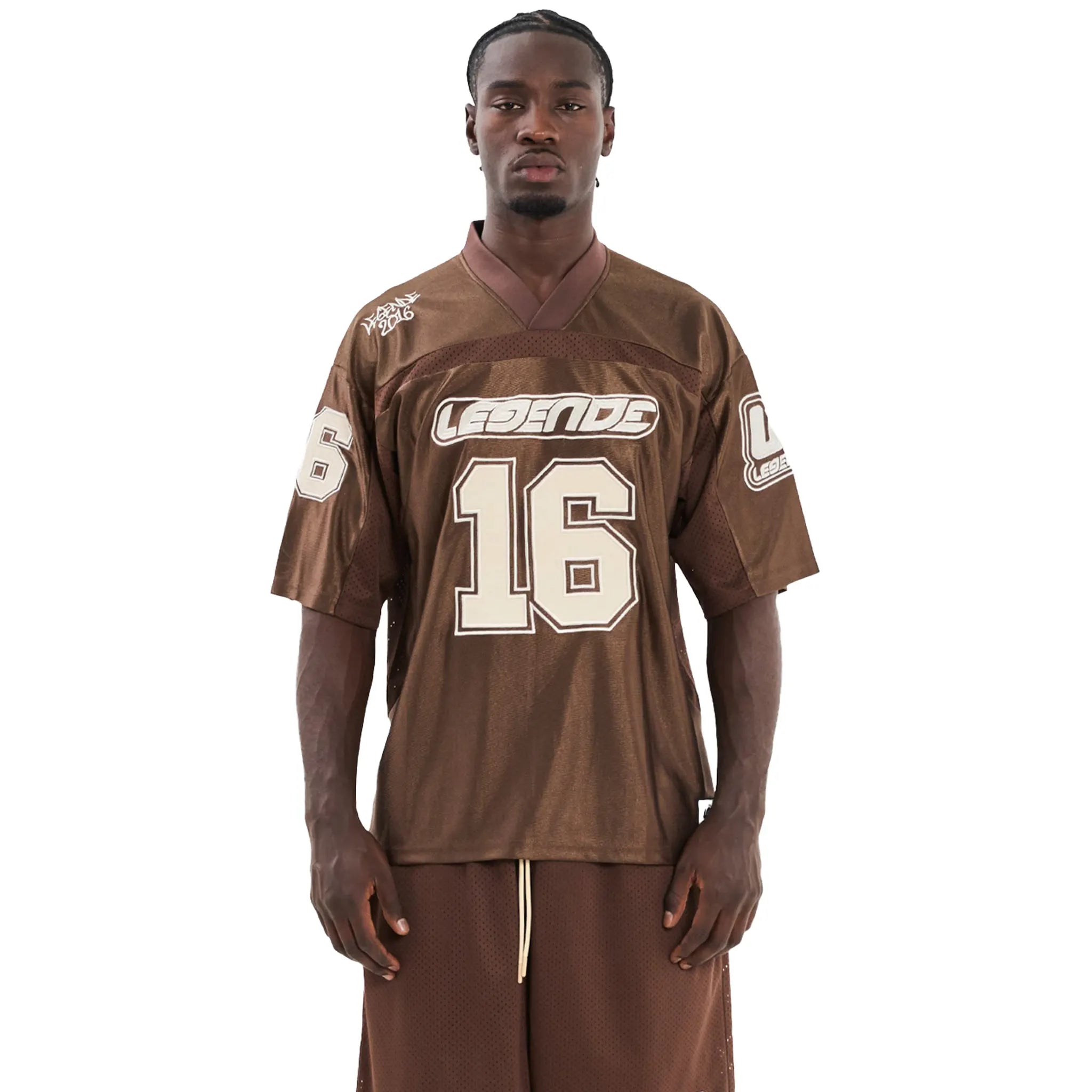 Front View of Legende Paris 2.0 Mocha Jersey